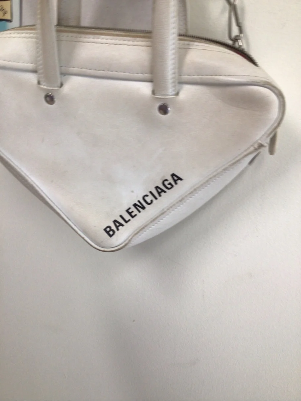 Balenciaga White handbags